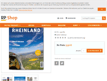 Tablet Screenshot of meinrheinland.de
